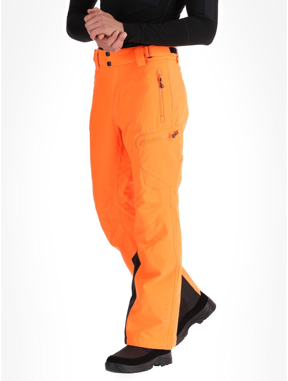 Watts, GOSTT ski pants men Orange Fluo orange 