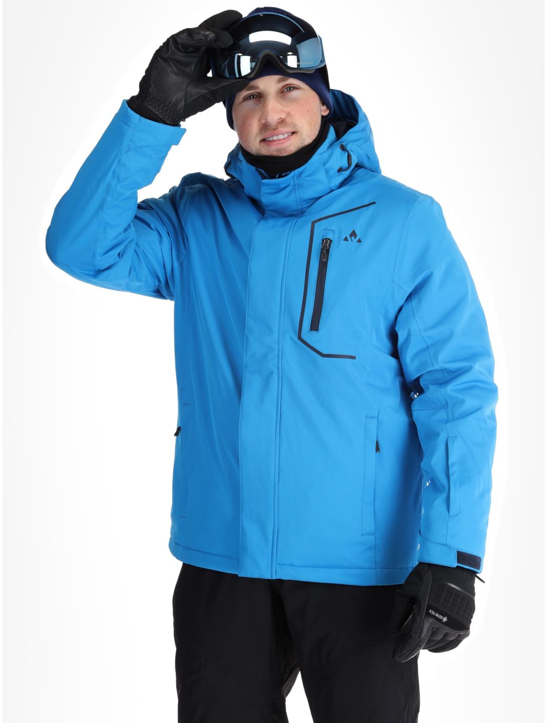 Whistler, Carbon ski jacket men Brilliant Blue blue 