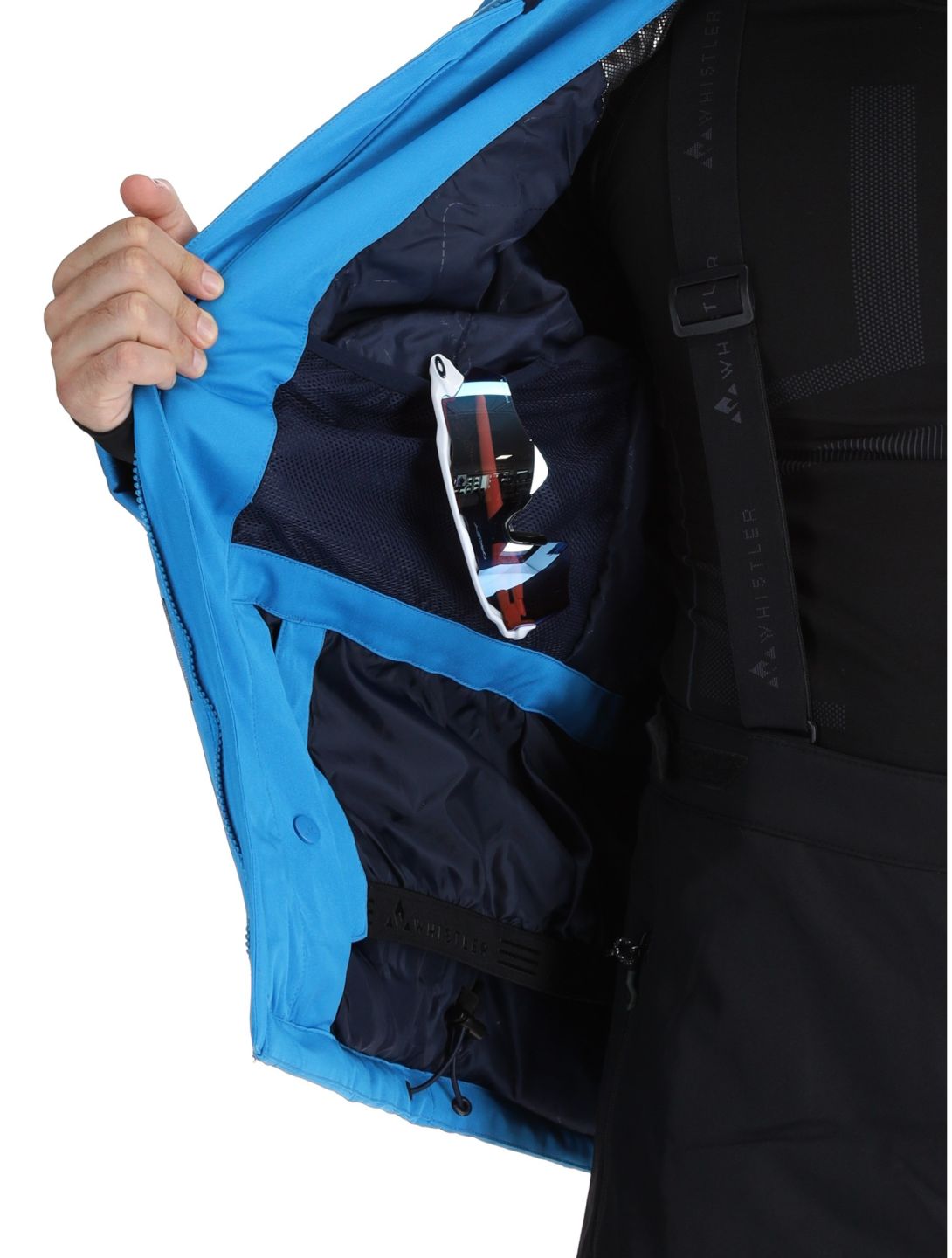 Whistler, Carbon ski jacket men Brilliant Blue blue 