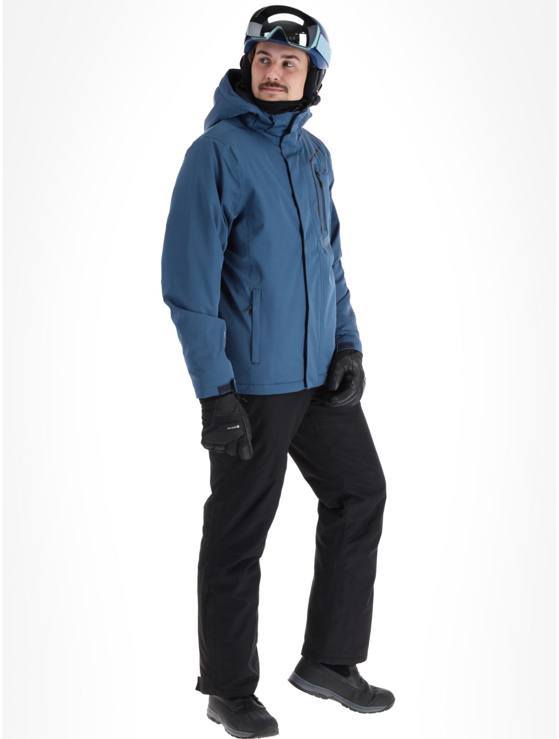 Whistler, Carbon ski jacket men Ensign Blue blue 