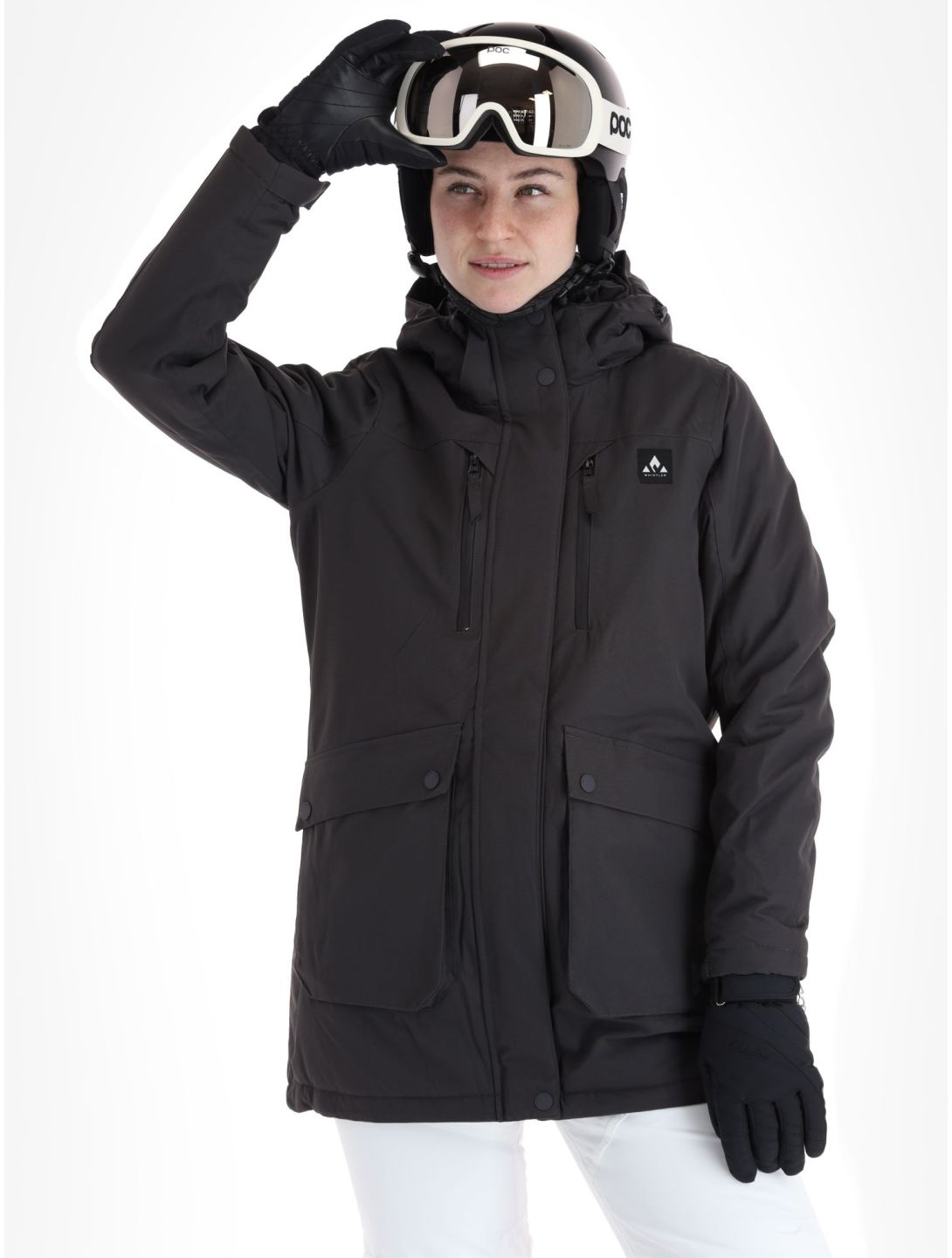 Whistler, Cargo ski jacket women Phantom grey 