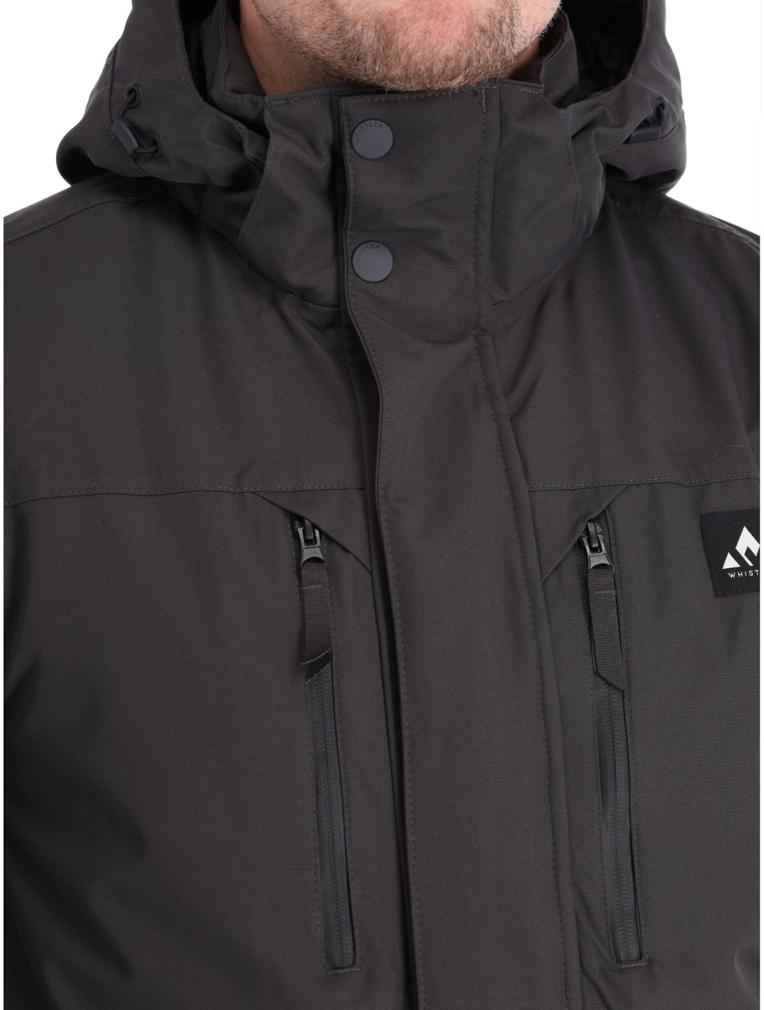 Whistler, Cargo ski jacket men Phantom grey 