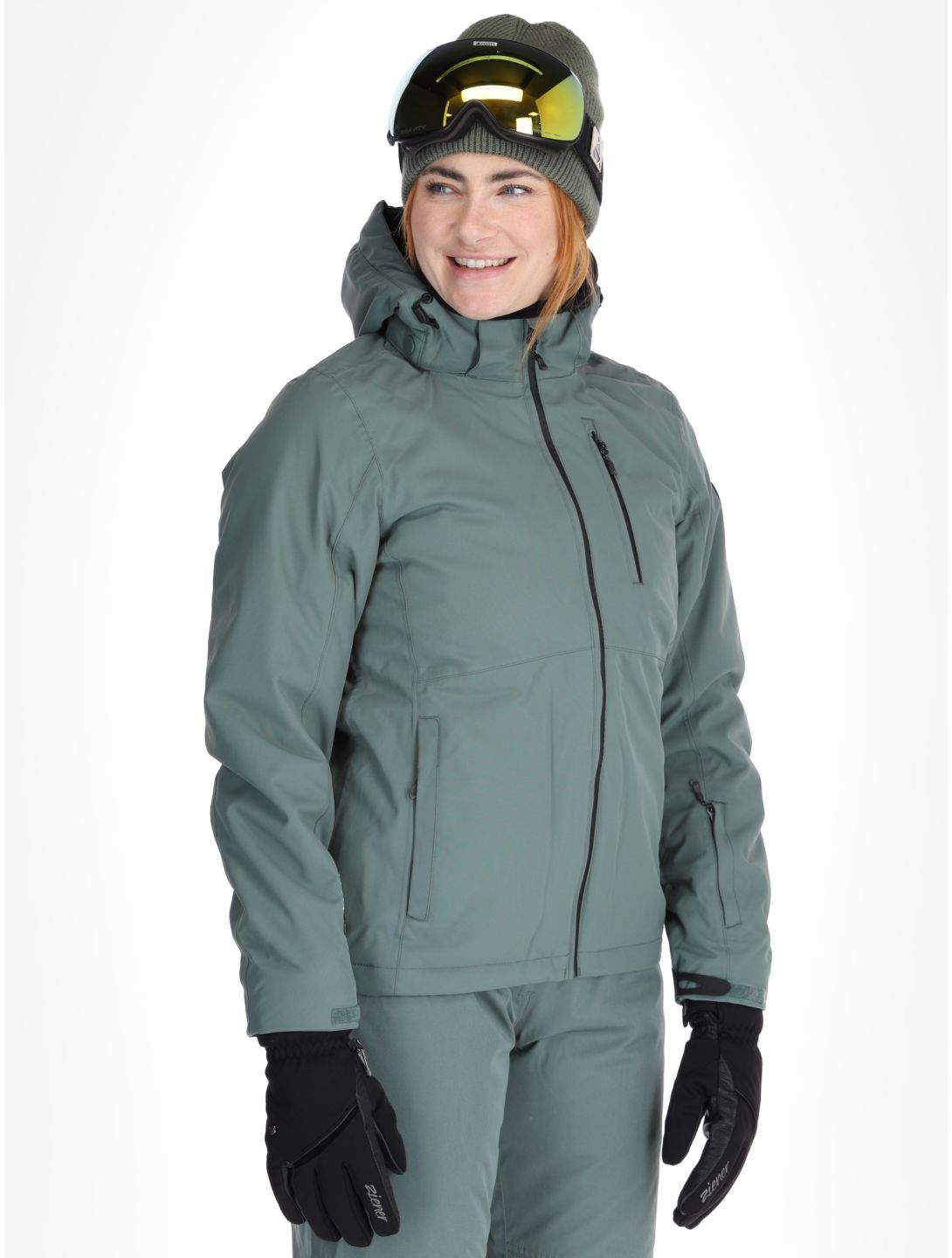 Whistler, Drizzle ski jacket women Balsam Green green 