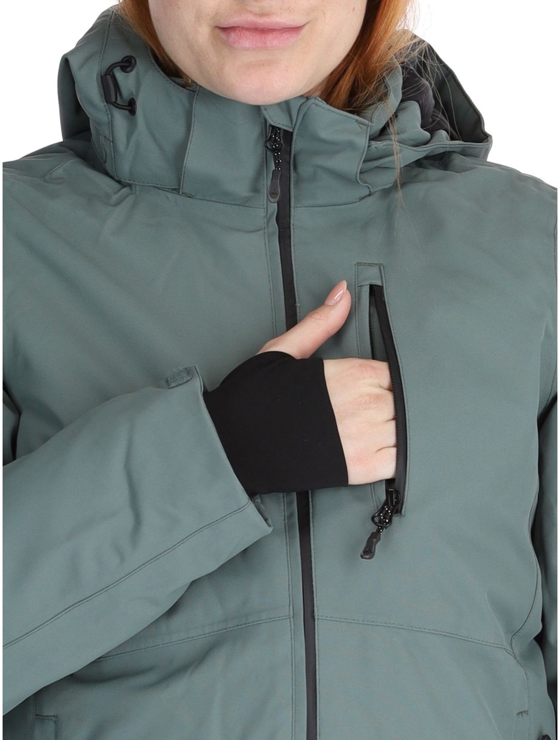 Whistler, Drizzle ski jacket women Balsam Green green 