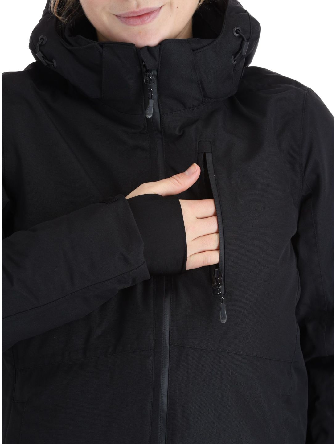 Whistler, Drizzle ski jacket women Black black 