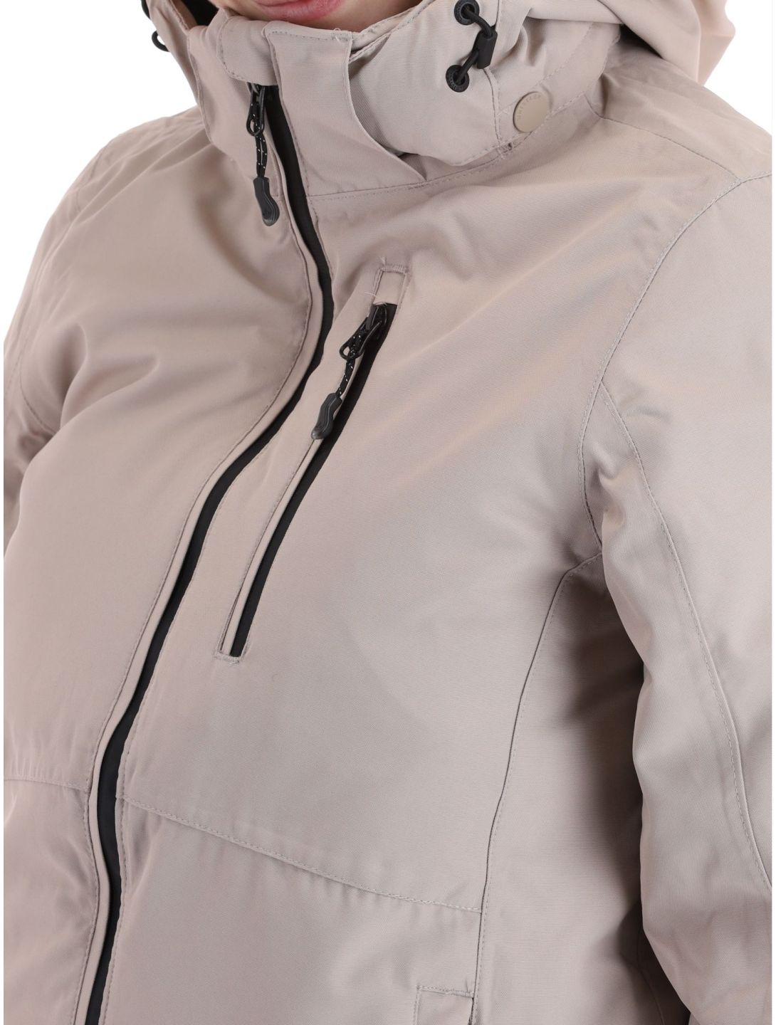 Whistler, Drizzle ski jacket women Simply Taupe grey 