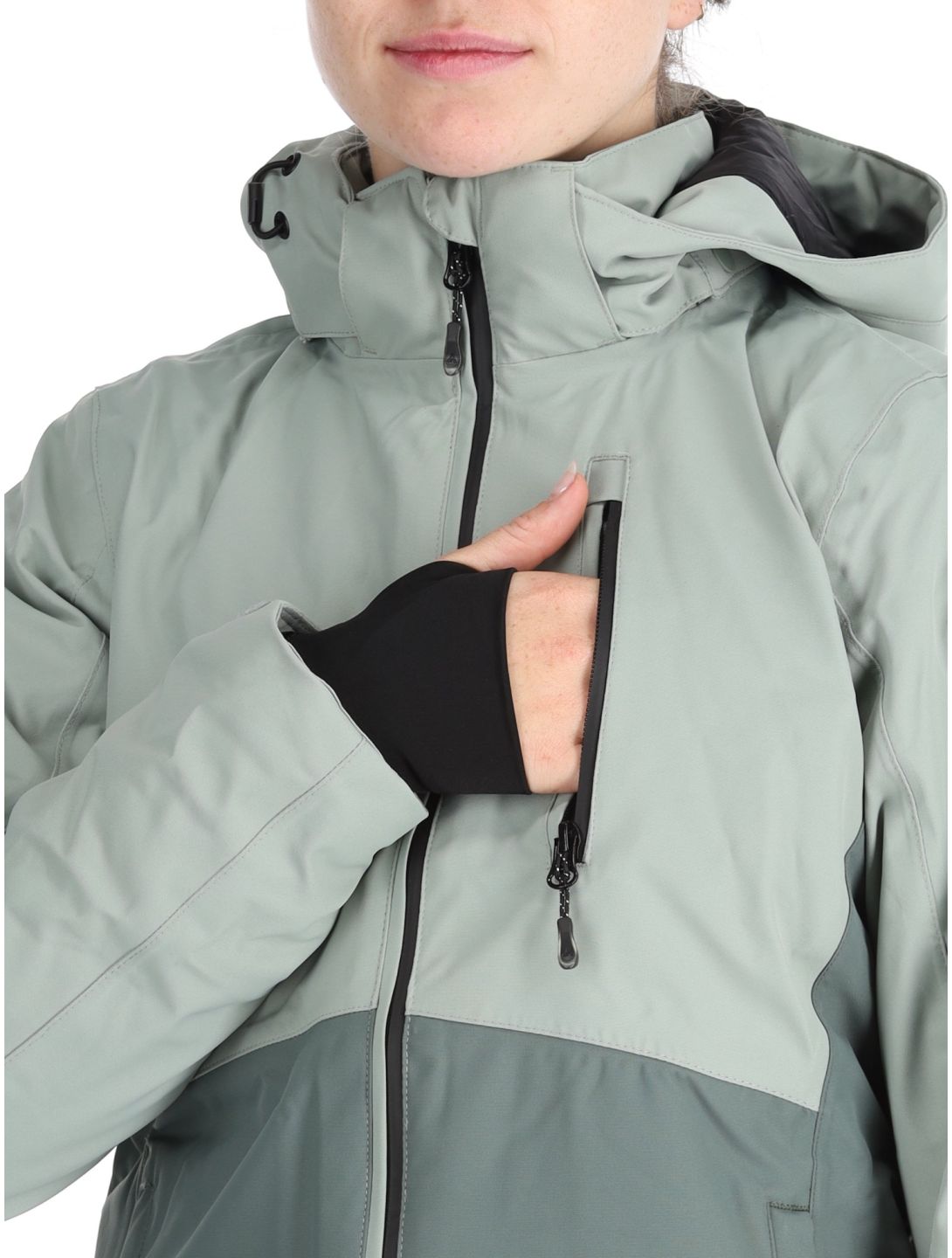 Whistler, Drizzle ski jacket women Slate Gray grey 