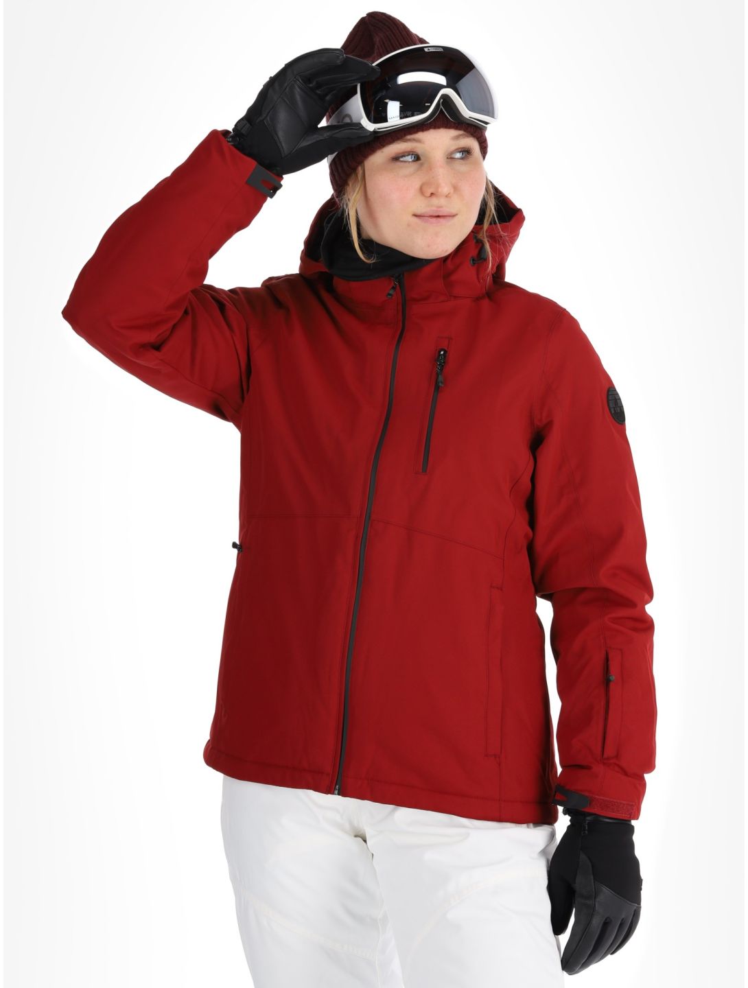 Whistler, Drizzle ski jacket women Sun Dried Tomato red 