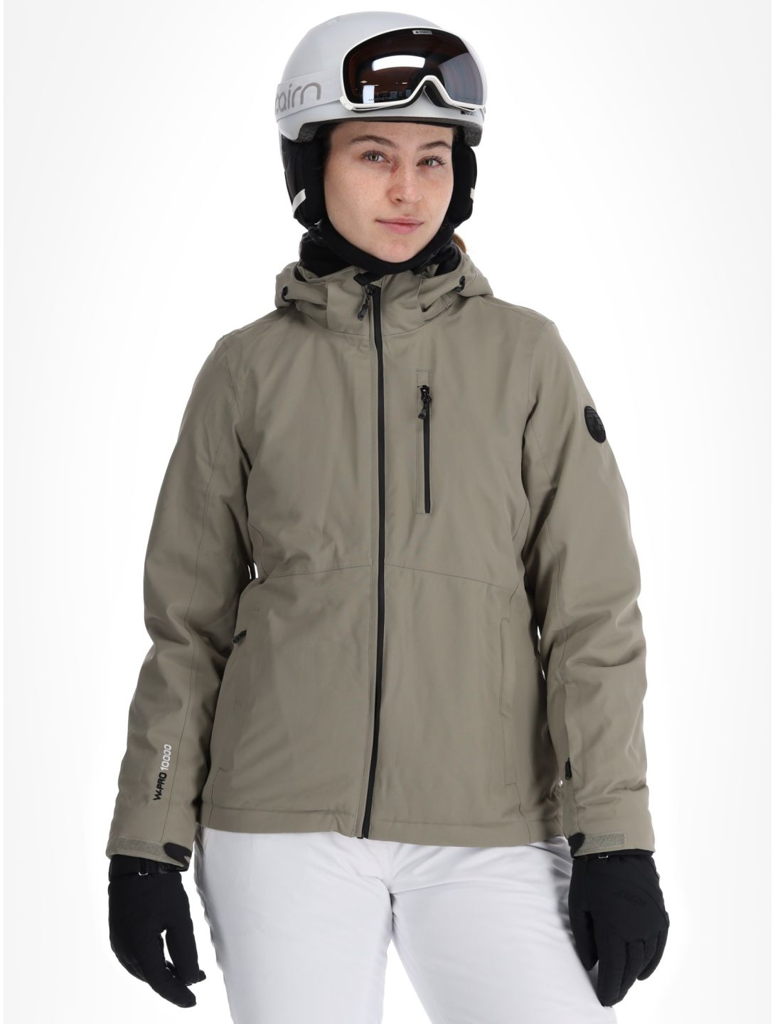 Whistler, Drizzle ski jacket women Vetiver grey 