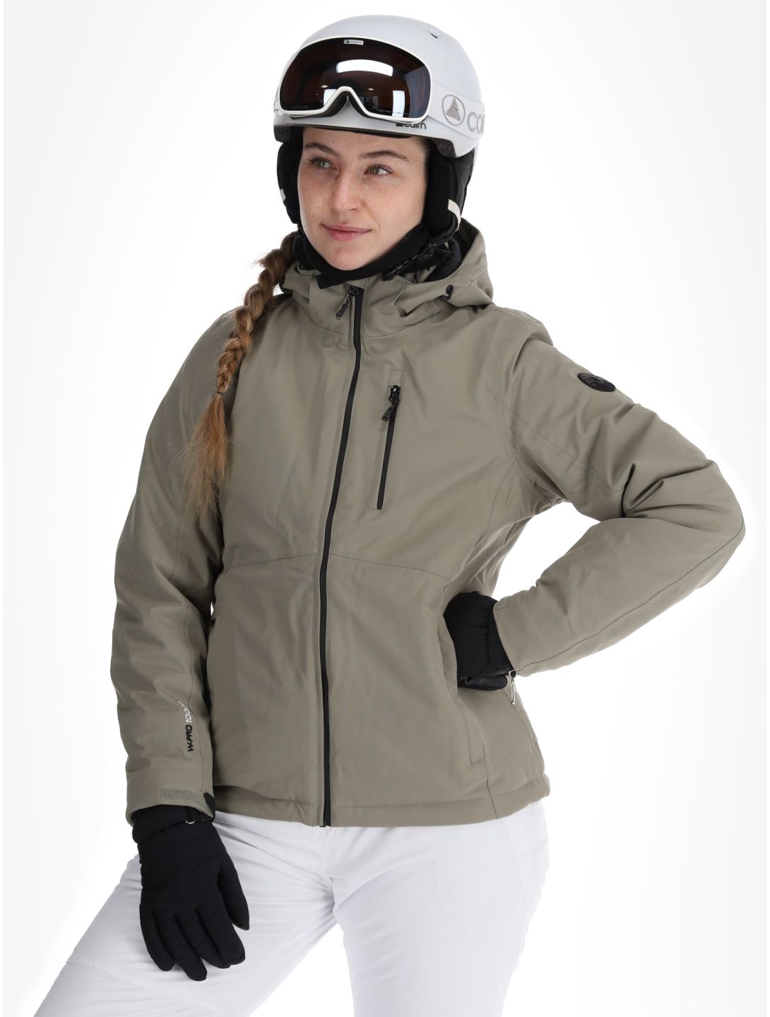 Whistler, Drizzle ski jacket women Vetiver grey 