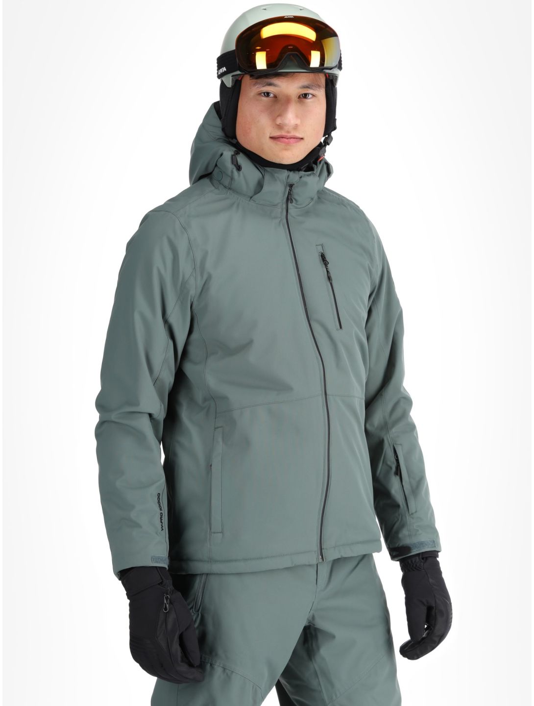 Whistler, Drizzle ski jacket men Balsam Green green 