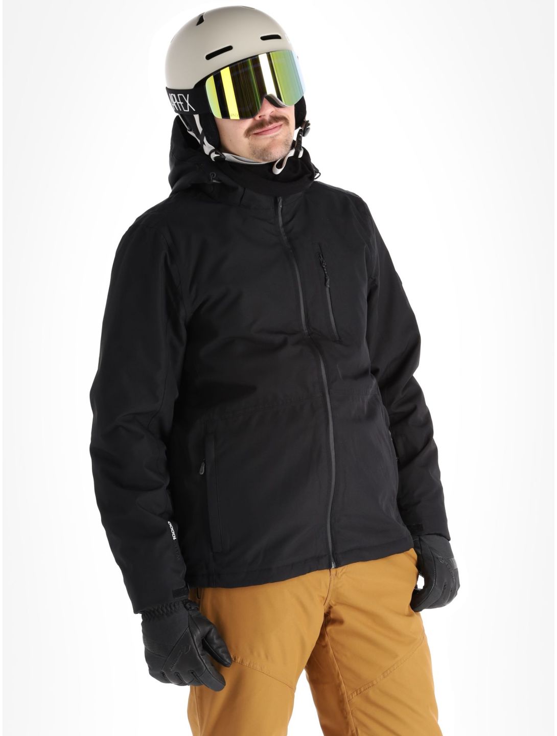 Whistler, Drizzle ski jacket men Black black 