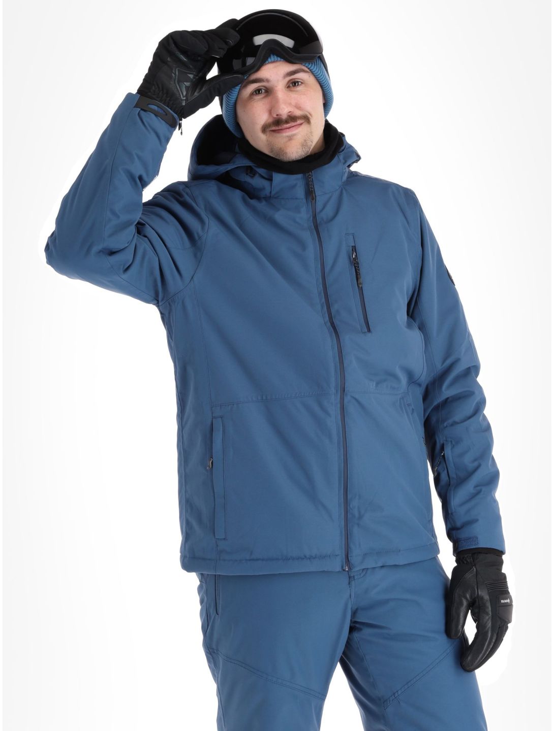 Whistler, Drizzle ski jacket men Ensign Blue blue 