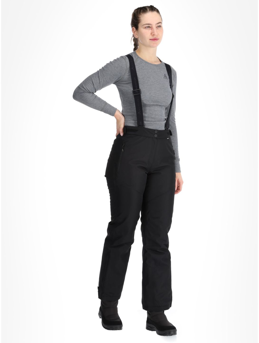 Whistler, Drizzle ski pants women Black black 