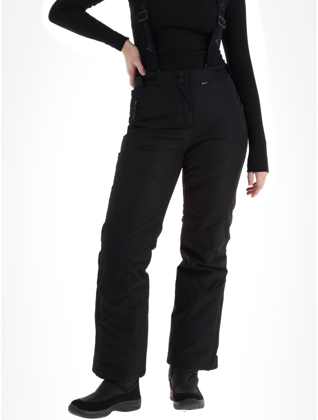 Whistler, Drizzle ski pants women Black black 