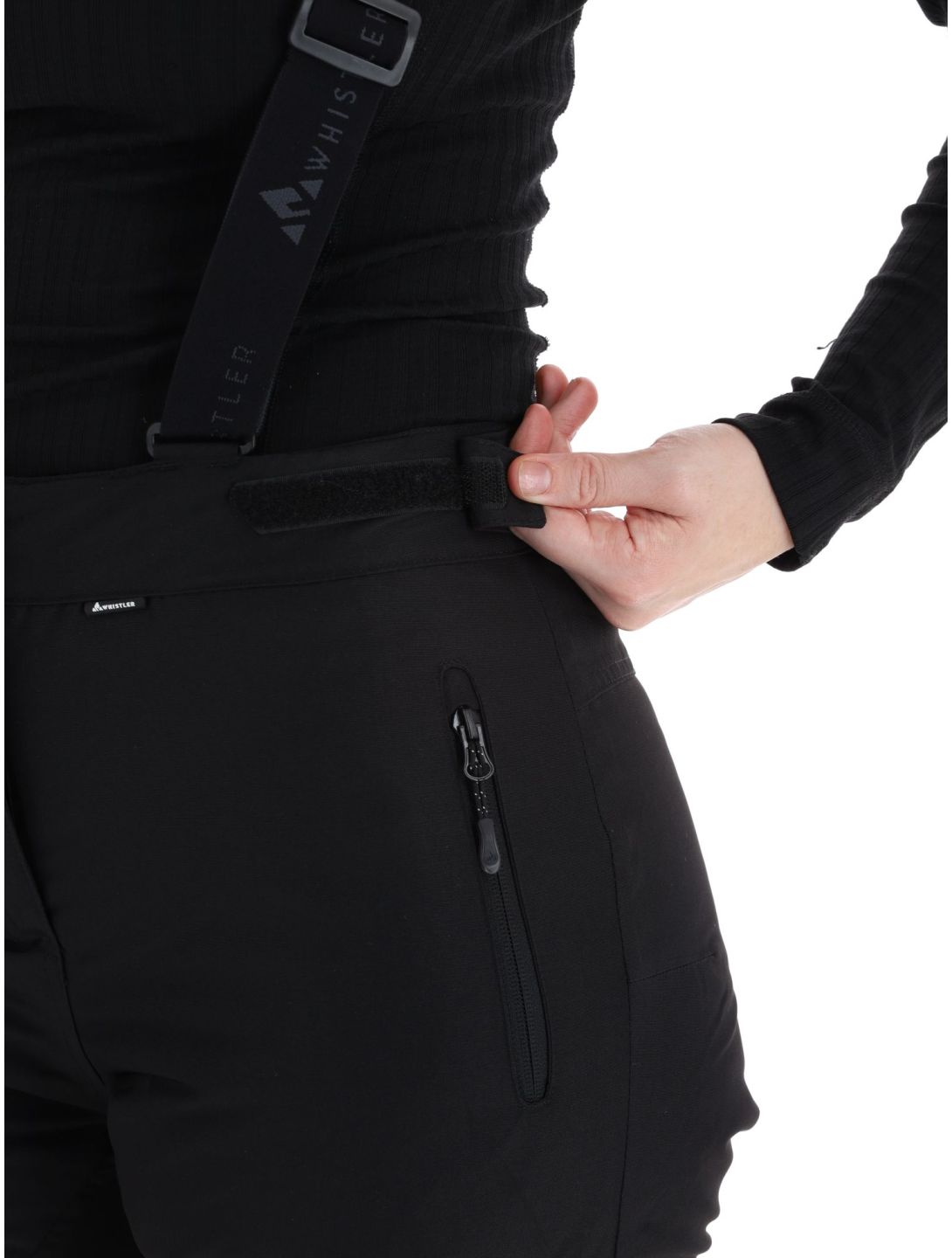 Whistler, Drizzle ski pants women Black black 