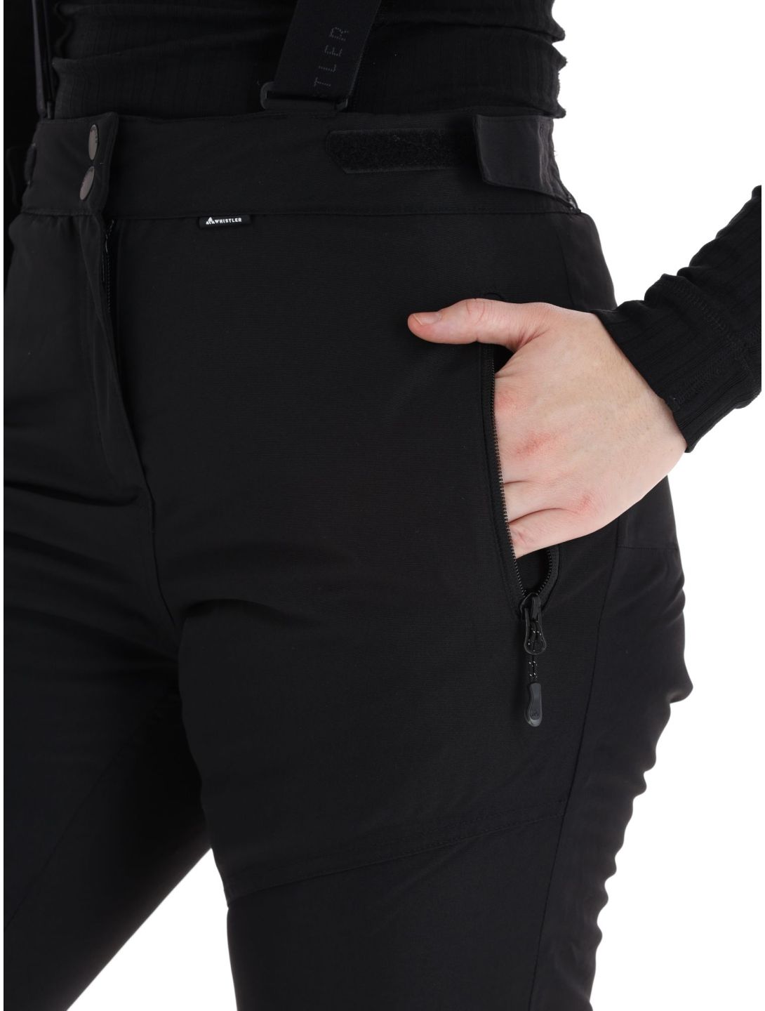 Whistler, Drizzle ski pants women Black black 