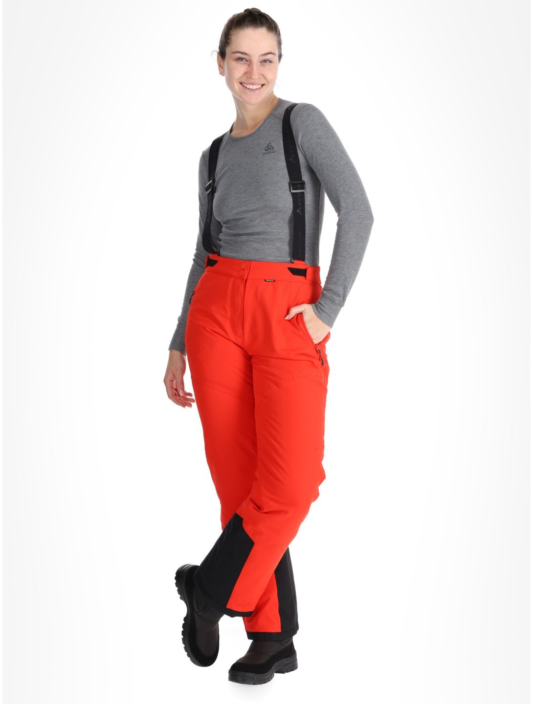 Whistler, Drizzle ski pants women Red Alert red 