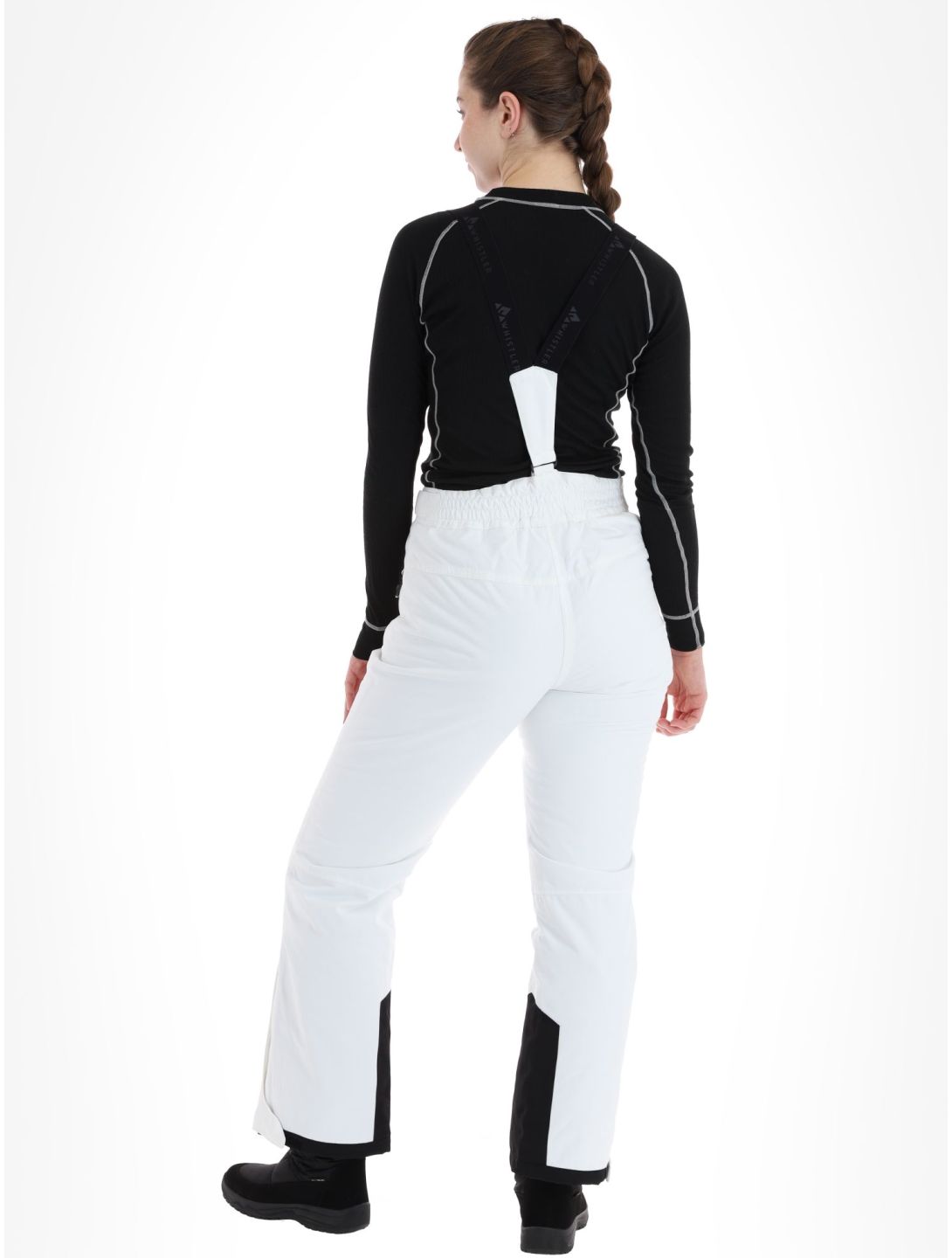 Whistler, Drizzle ski pants women White white 