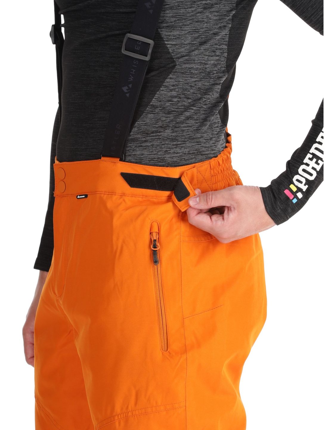 Whistler, Drizzle ski pants men Autumn Maple orange 