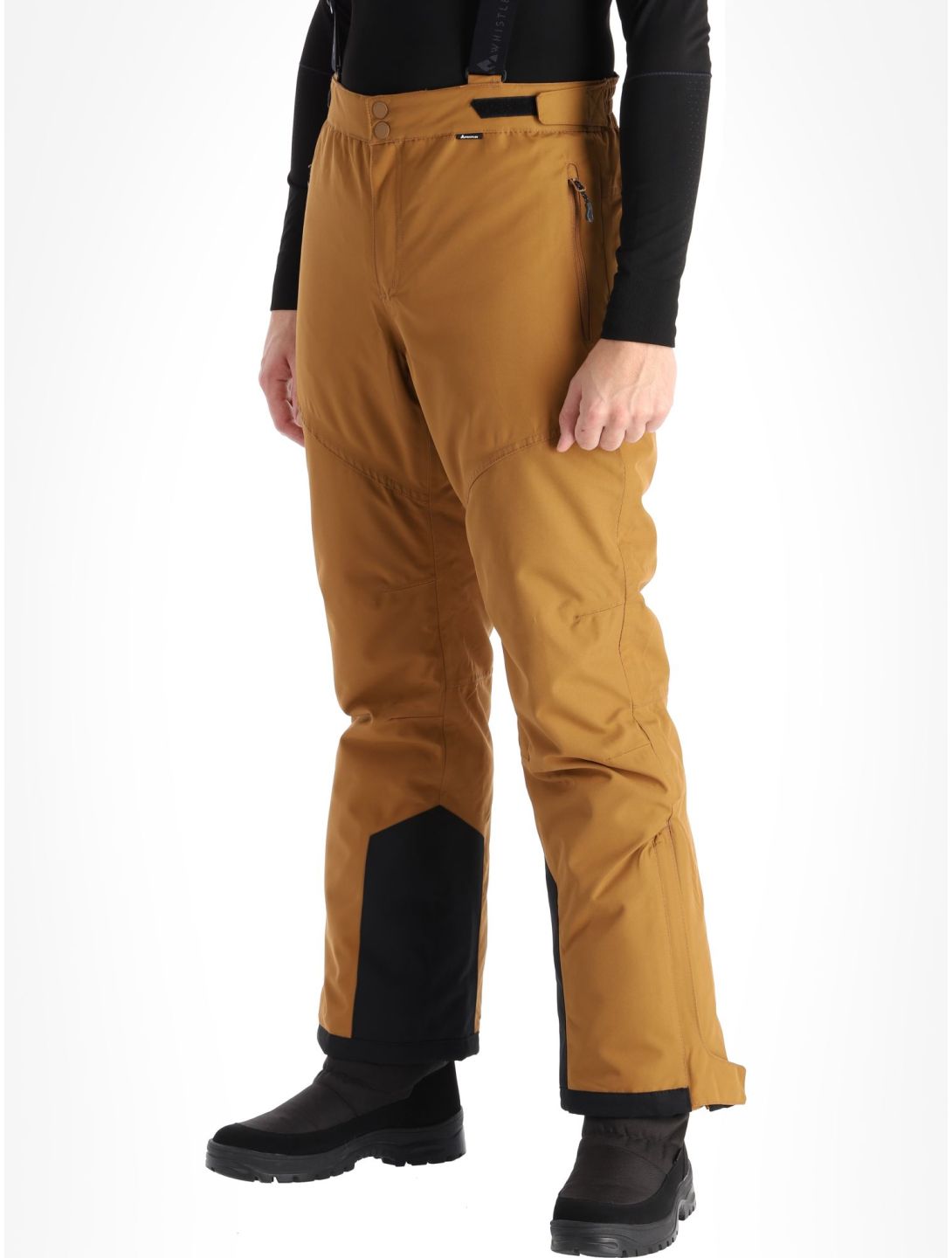 Whistler, Drizzle ski pants men Rubber brown 