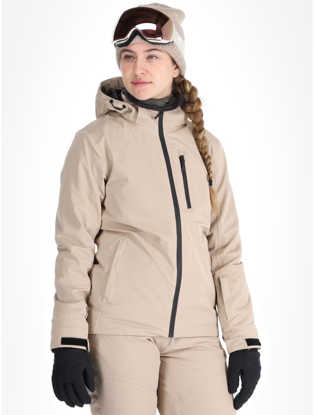 Whistler, Jada ski jacket women Simply Taupe grey 