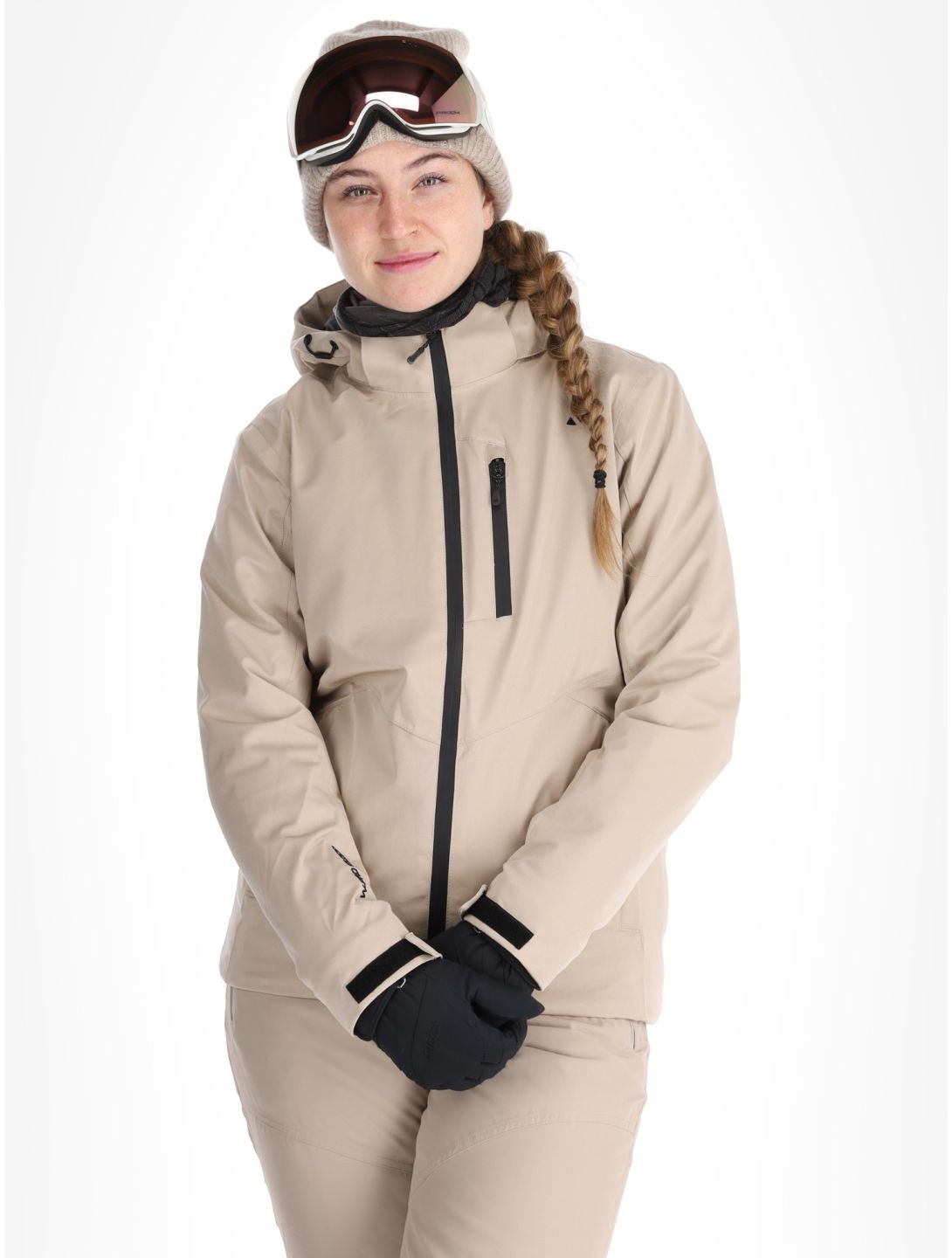 Whistler, Jada ski jacket women Simply Taupe grey 