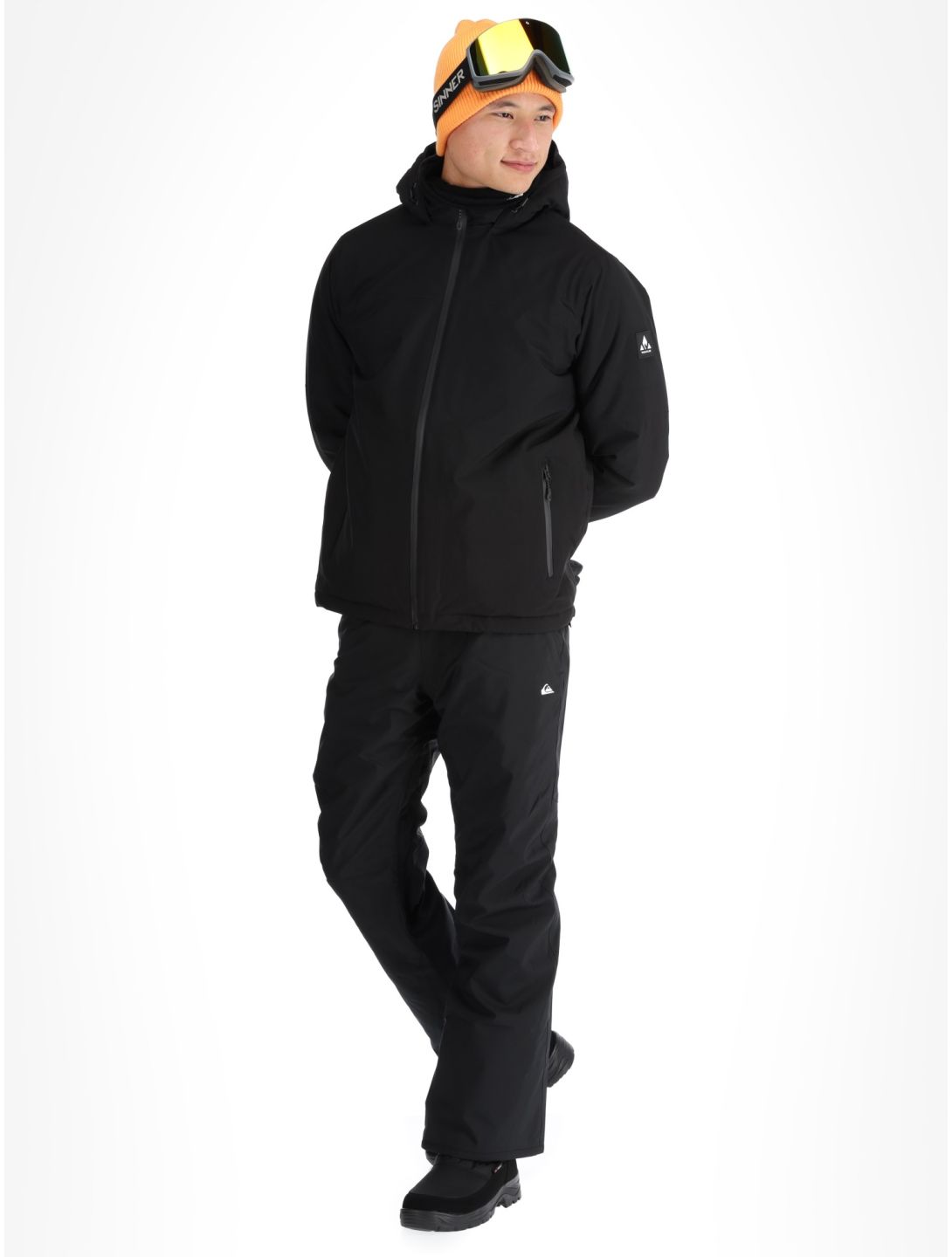 Whistler, Montook ski jacket men Black black 