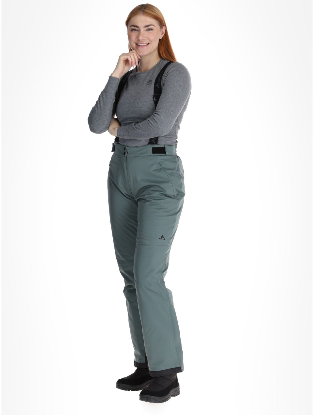 Whistler, Yarra ski pants women Balsam Green green 