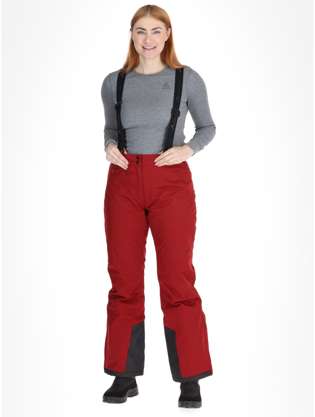 Whistler, Yarra ski pants women Sun Dried Tomato red 