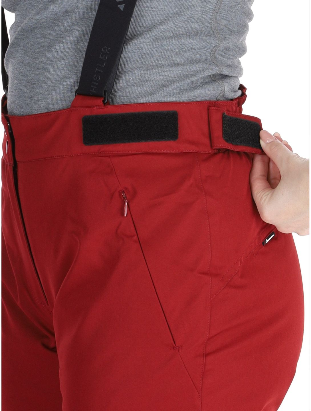 Whistler, Yarra ski pants women Sun Dried Tomato red 