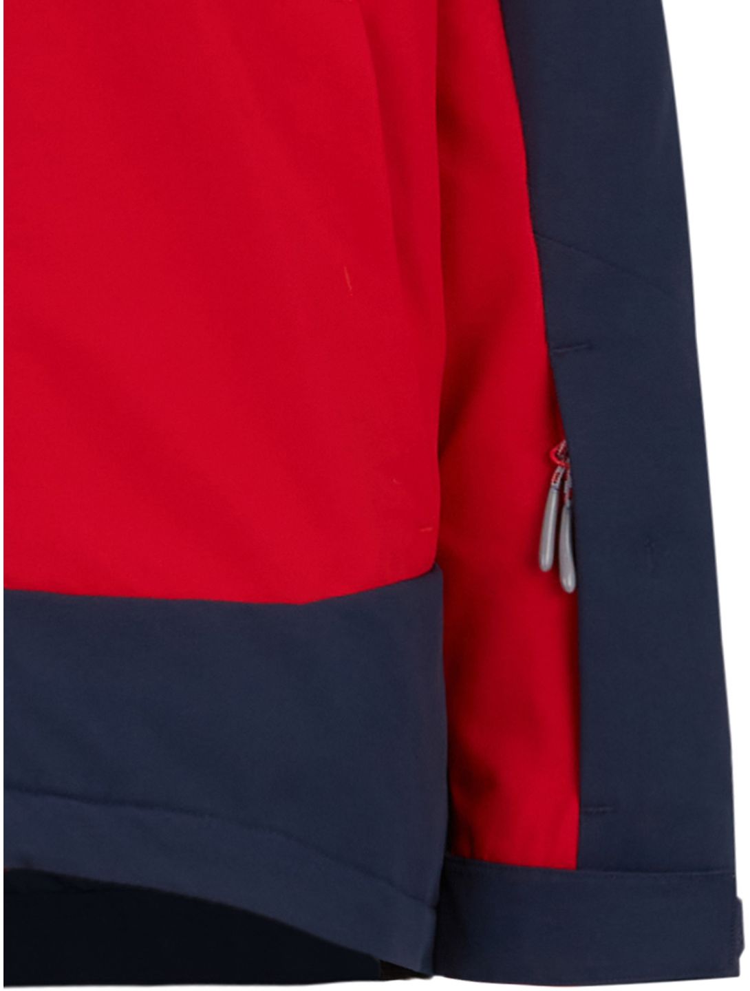 Ziener, Agimo Junior ski jacket kids Red Salsa blue, orange, red 