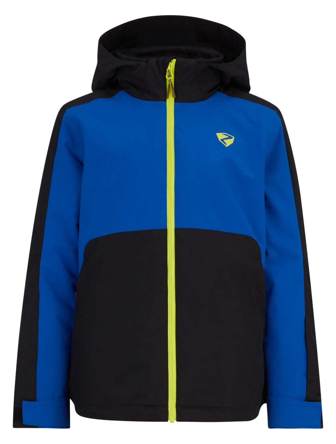 Ziener, Aluck Junior ski jacket kids Cobalt Blue black, blue 