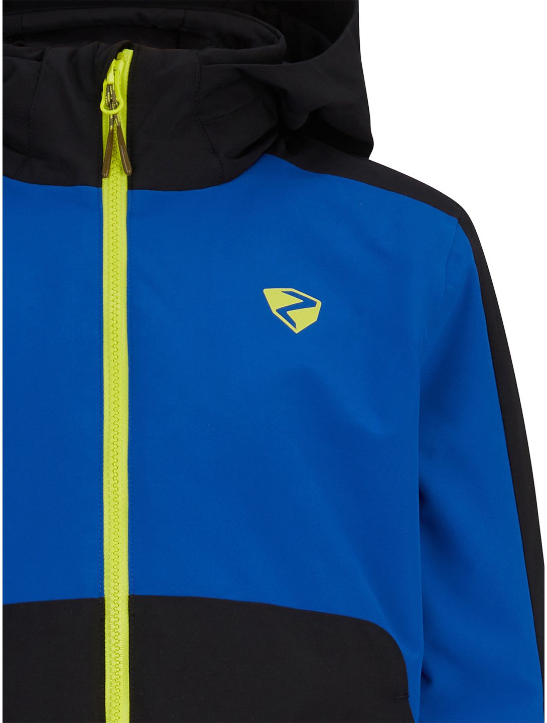 Ziener, Aluck Junior ski jacket kids Cobalt Blue black, blue 