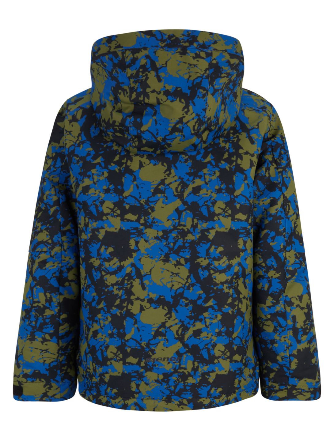 Ziener, Aluck Junior ski jacket kids Natural Camo blue, green 