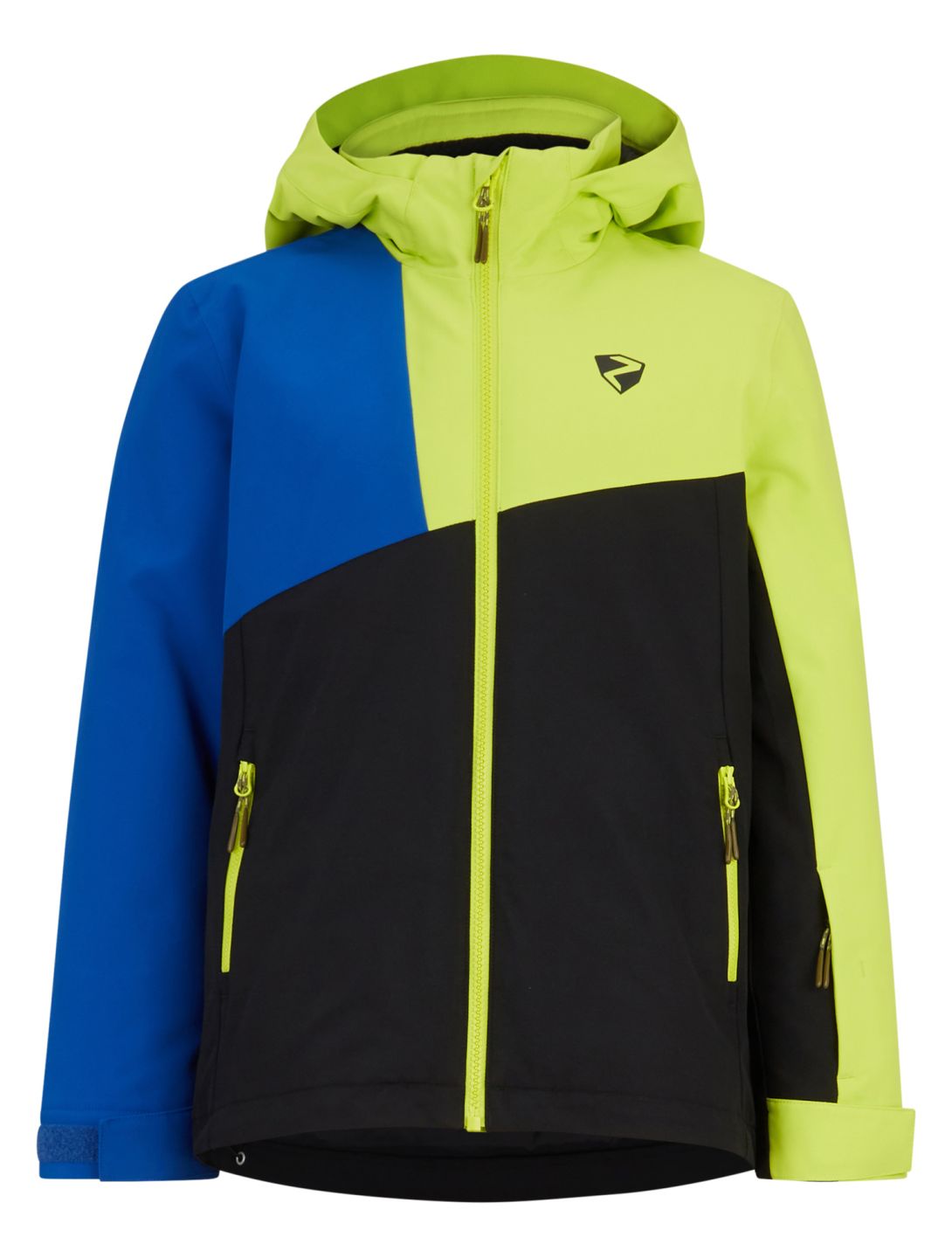 Ziener, Anzo Junior ski jacket kids Black black, blue, green 