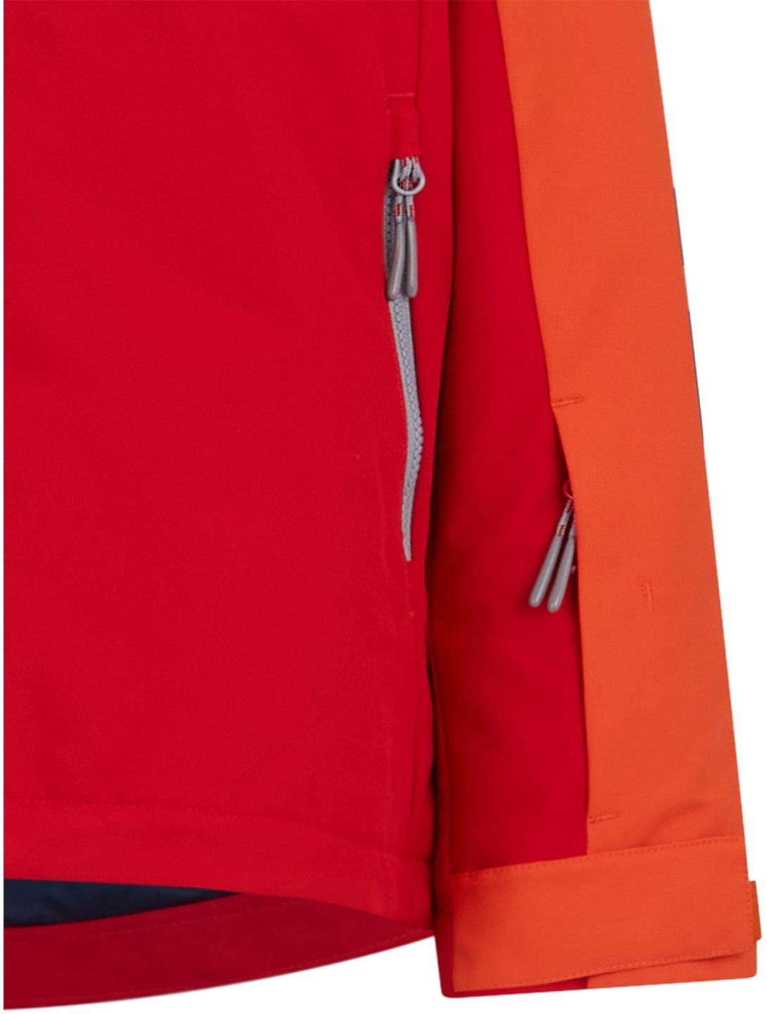 Ziener, Anzo Junior ski jacket kids Red Salsa blue, orange, red 