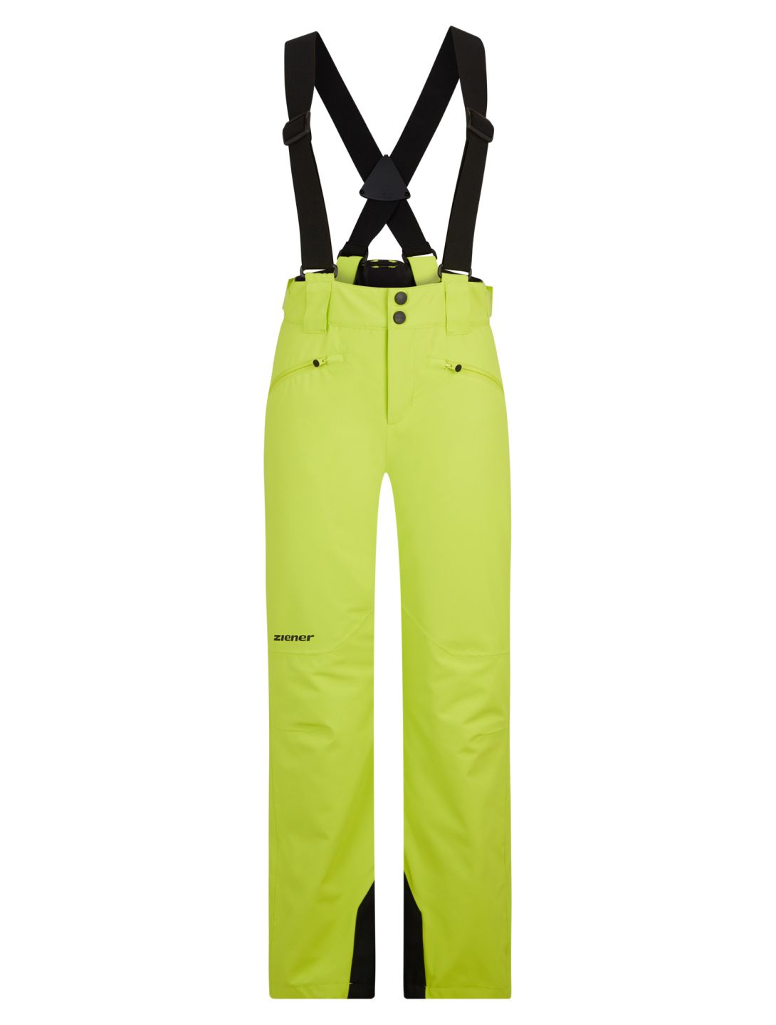 Ziener, Axi Junior ski pants kids Bitter Lemon green 