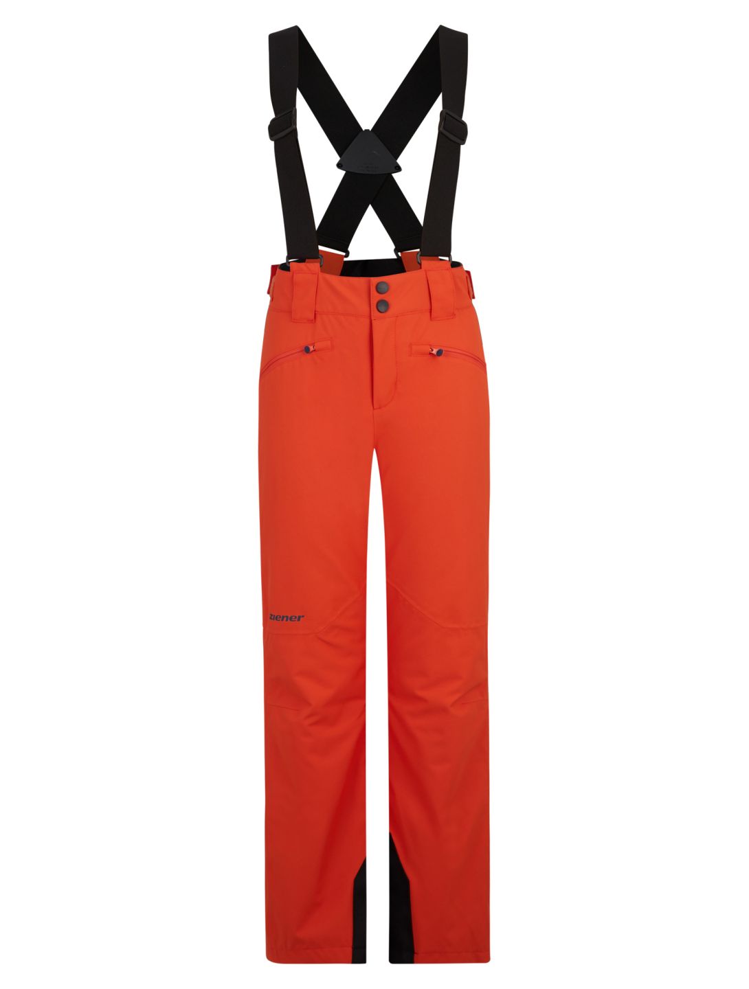 Ziener, Axi Junior ski pants kids Orange Pumpkin orange 