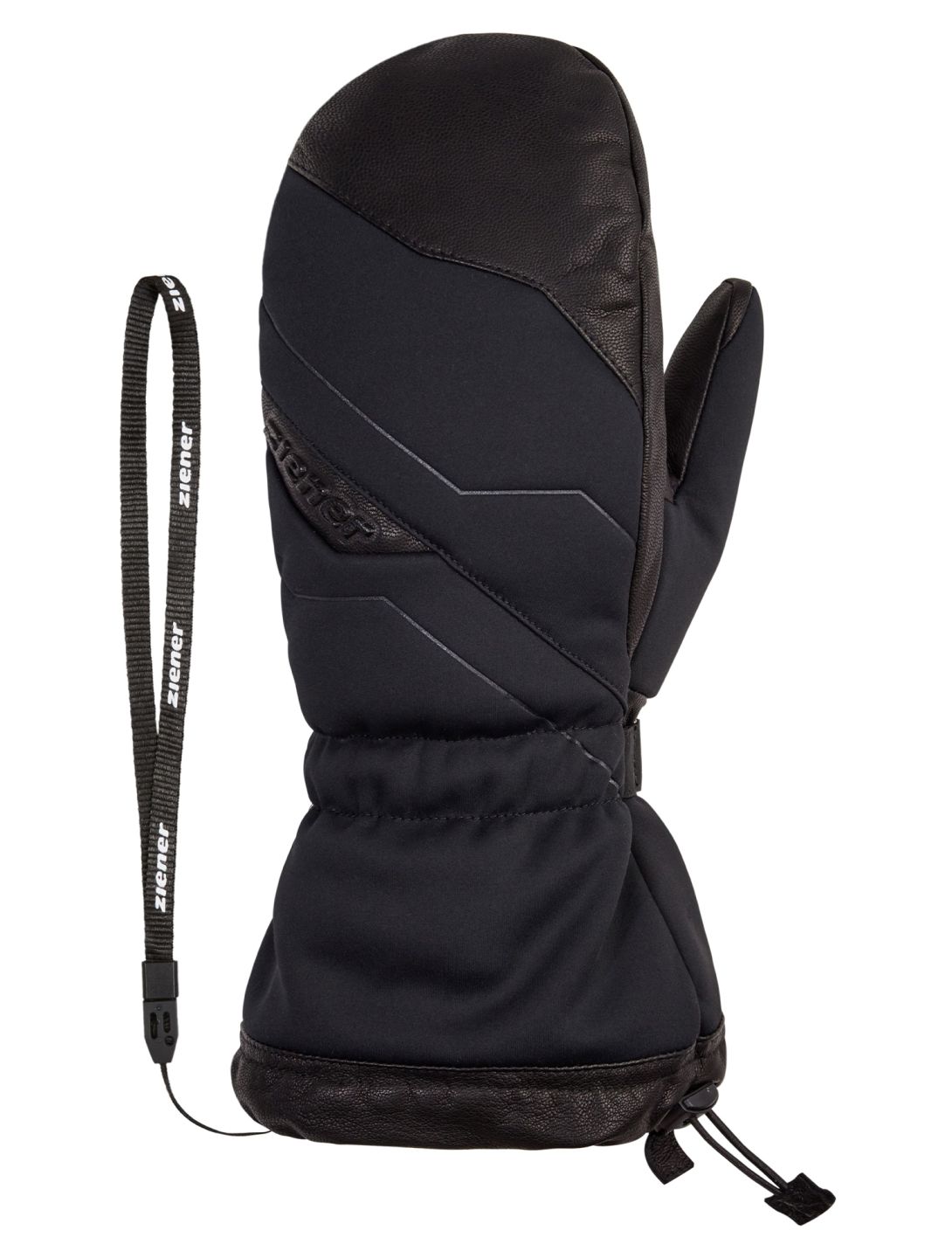 Ziener, Galando WS Mitten ski gloves men Black black 