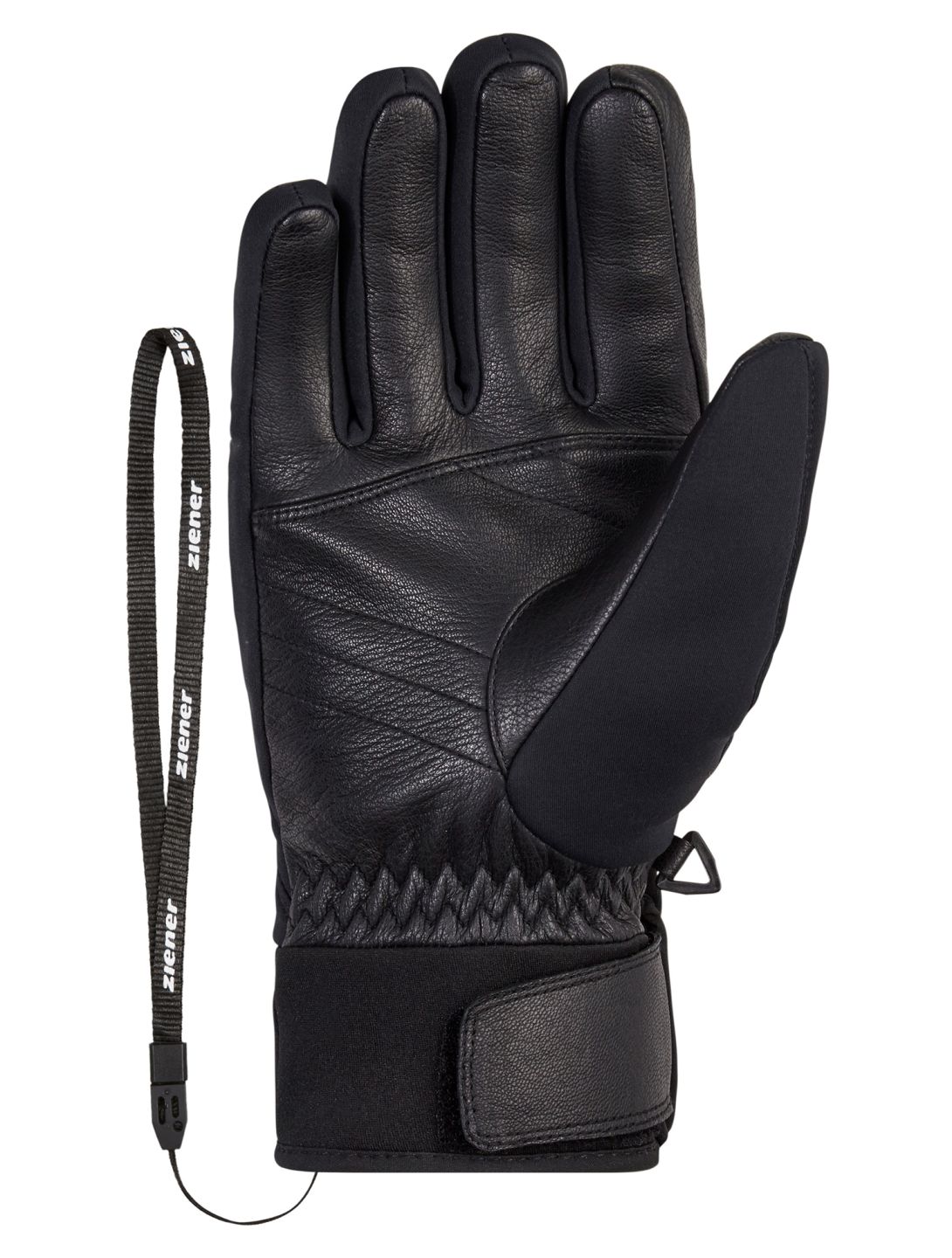 Ziener, Ganno WS ski gloves men Black black 