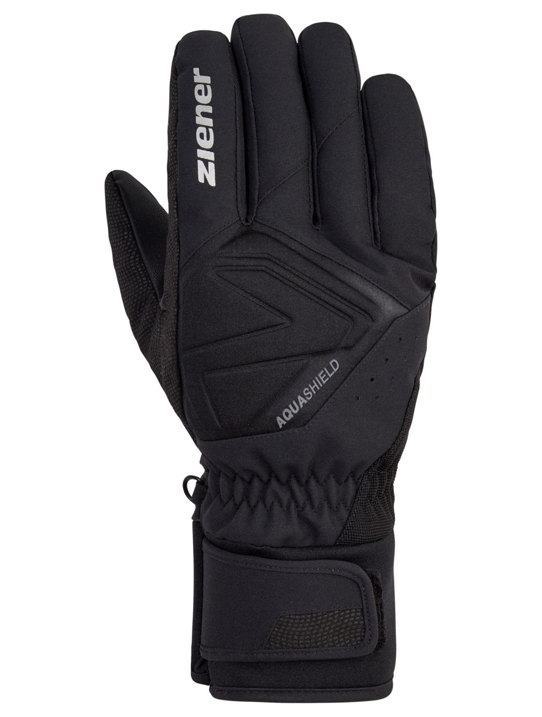 Ziener, Gatis AS® ski gloves men Black black, grey 