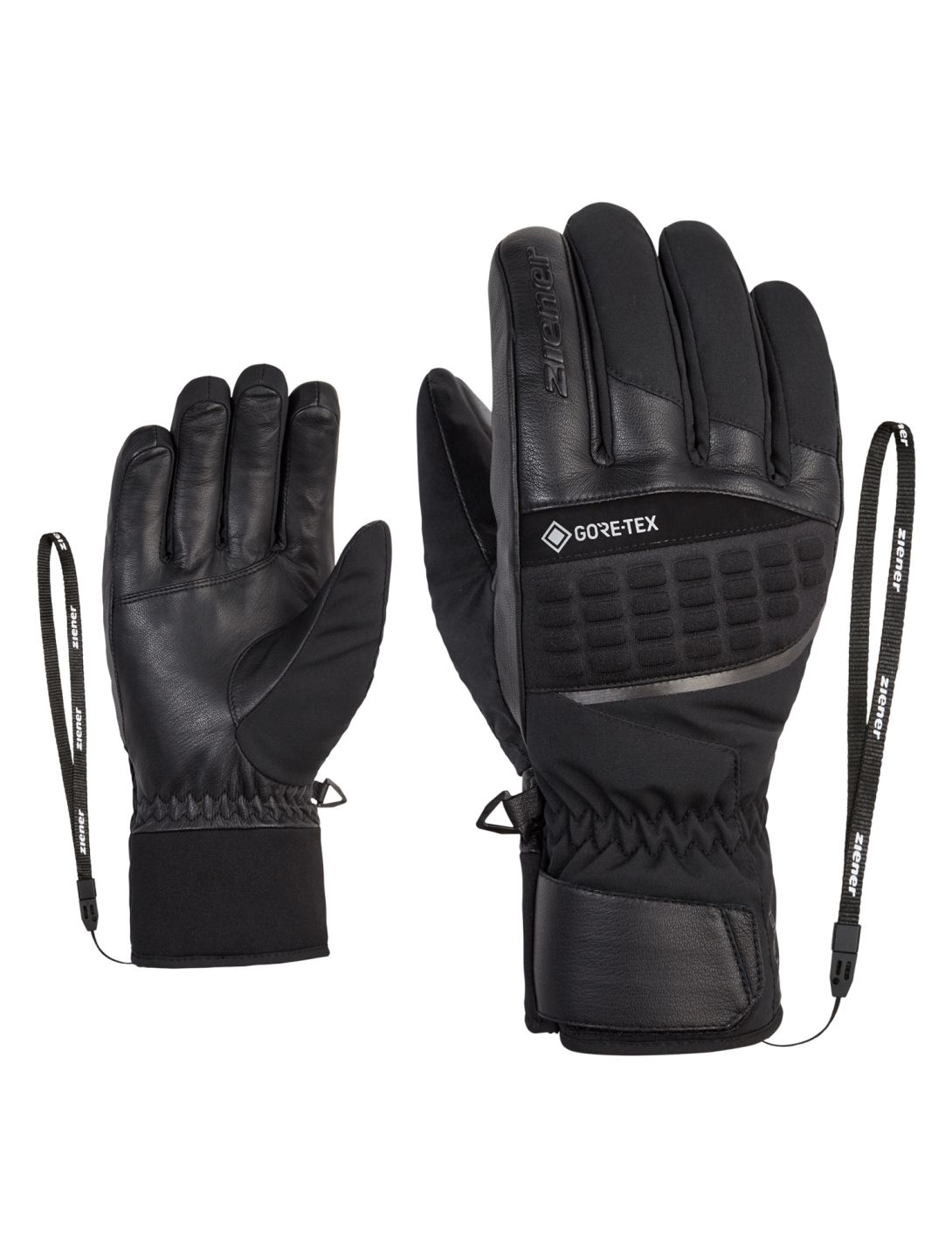 Ziener, Gesar GTX GL ski gloves men Black black 