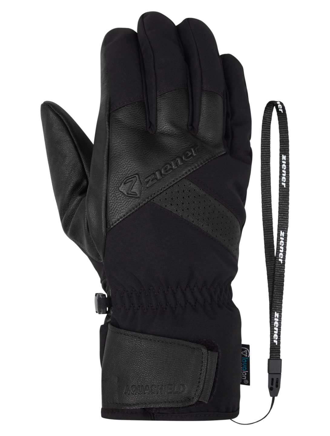 Ziener, Getter AS® AW ski gloves men Black black 