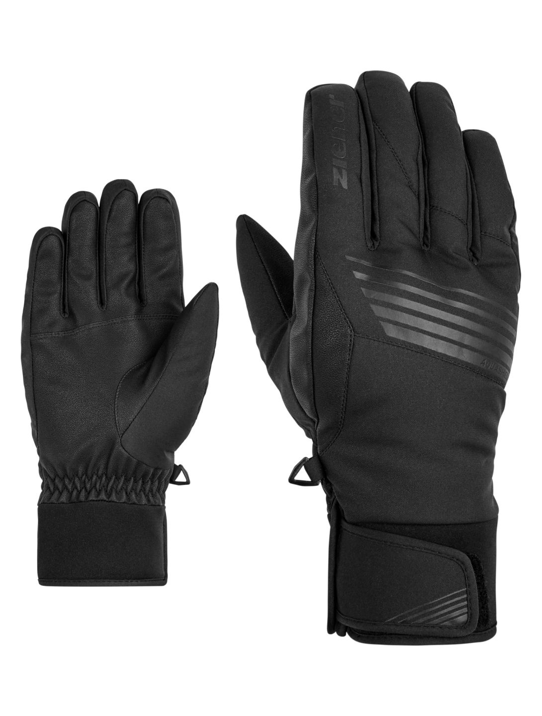 Ziener, Giljano AS® PR ski gloves men Black black 