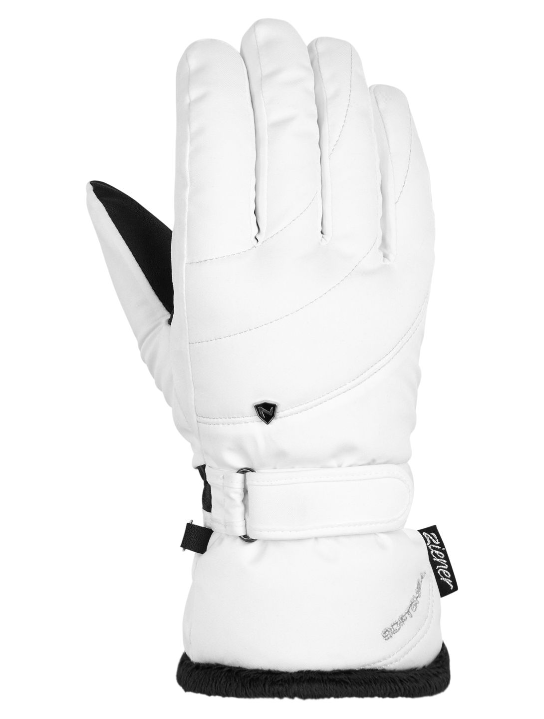 Ziener, Kahli PR Lady ski gloves women White white 