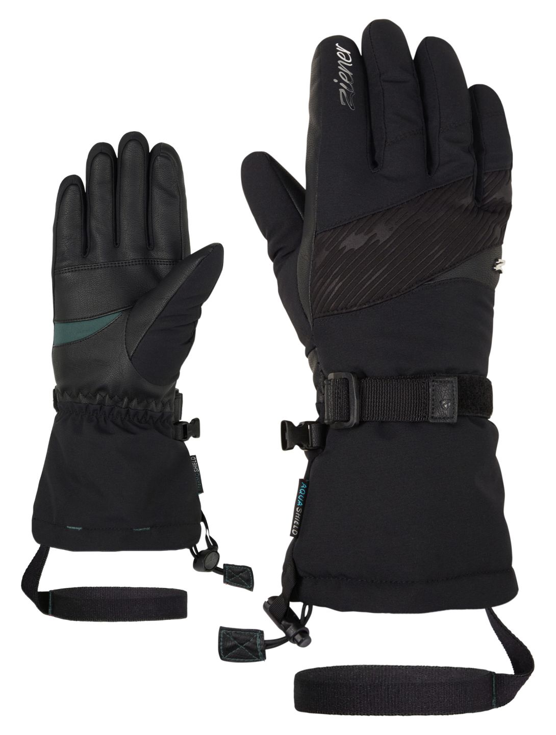 Ziener, Kalice AS® ski gloves women Black black 