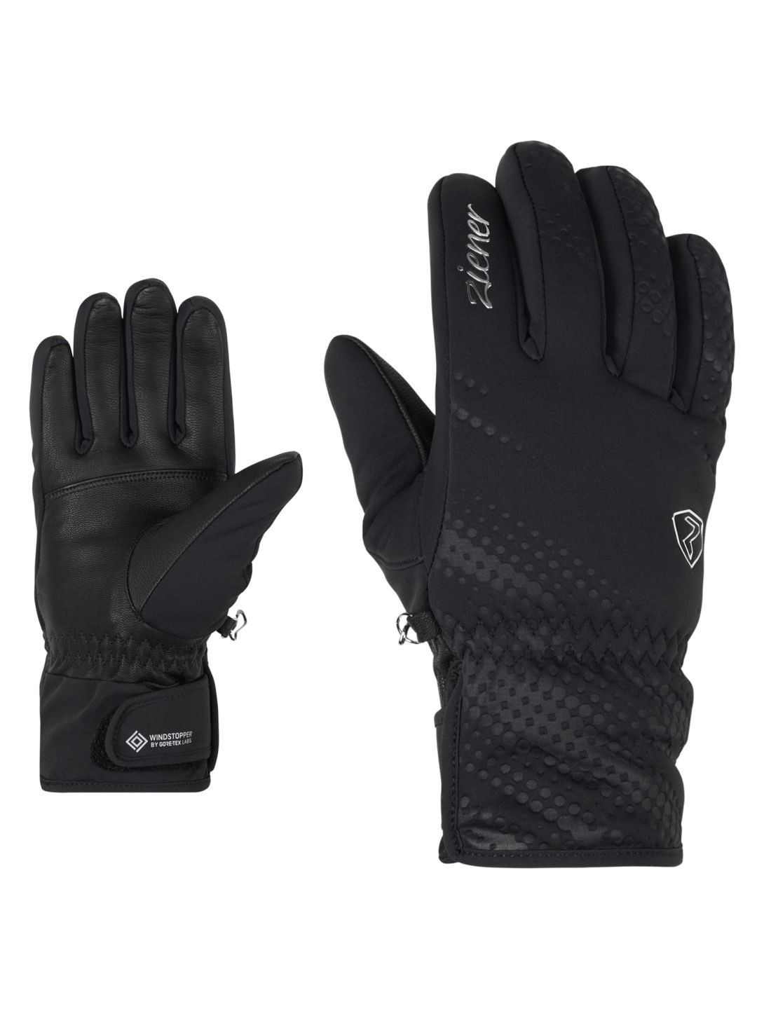 Ziener, Karoi WS PR ski gloves women Black black 