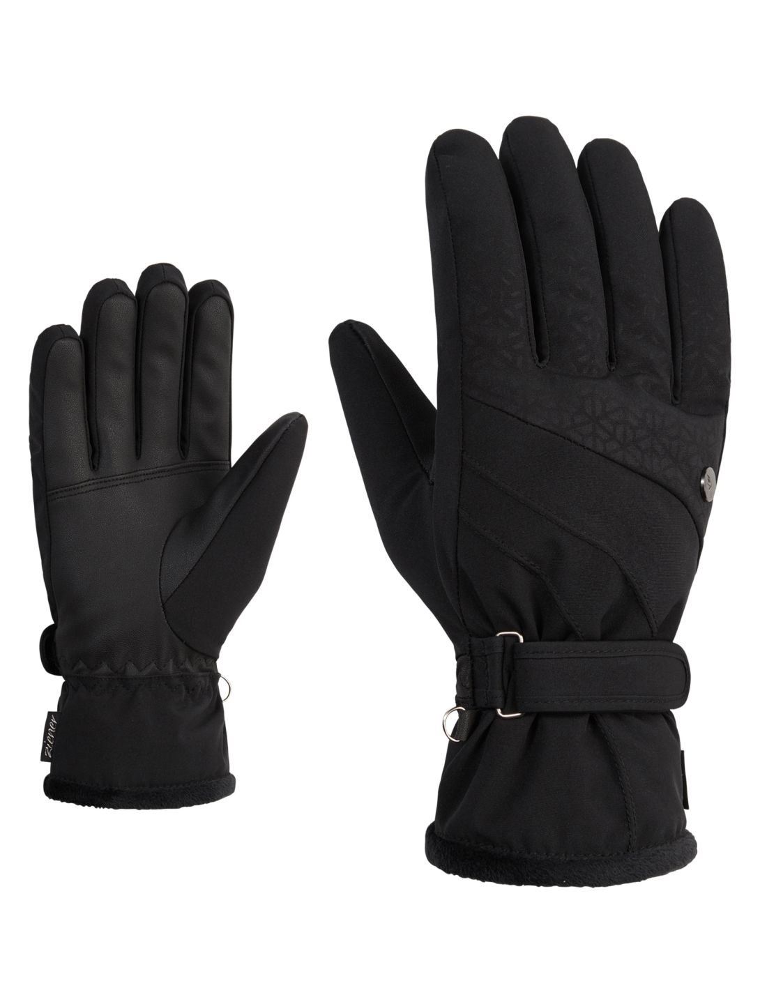 Ziener, Kas GL Lady ski gloves women Black black 