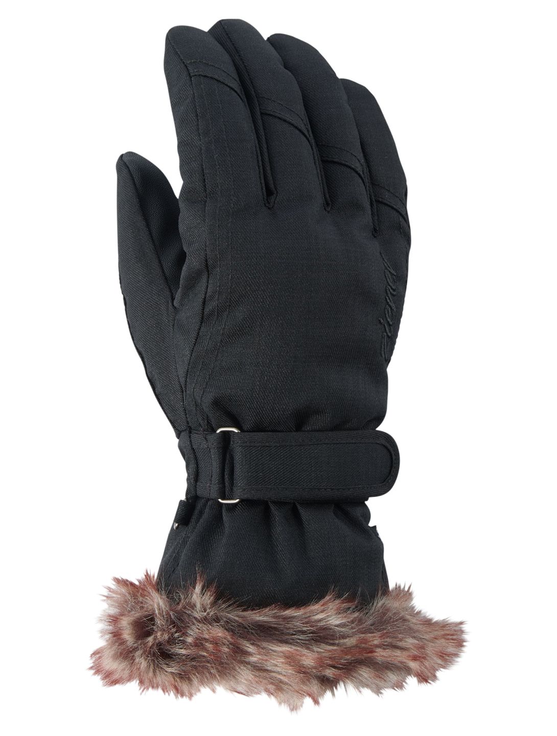 Ziener, Kim Lady ski gloves women Black-Stru black 